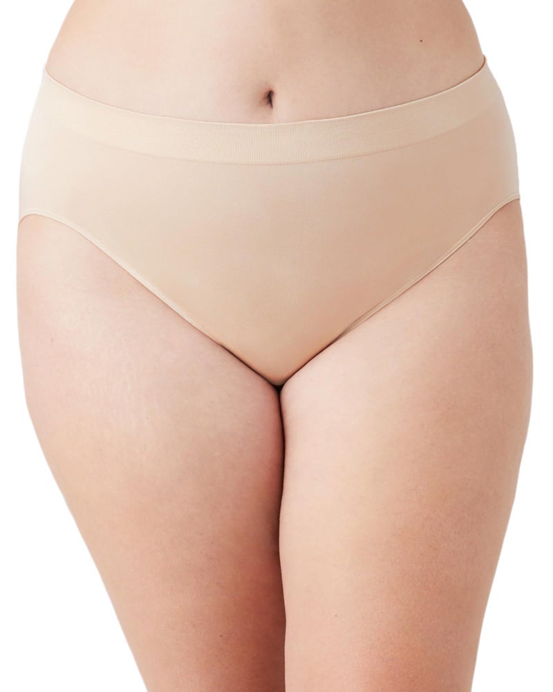 Wacoal Women's B-Smooth Seamless Full Coverage Hi-Cut Brief Panty, 834175 - Image 1